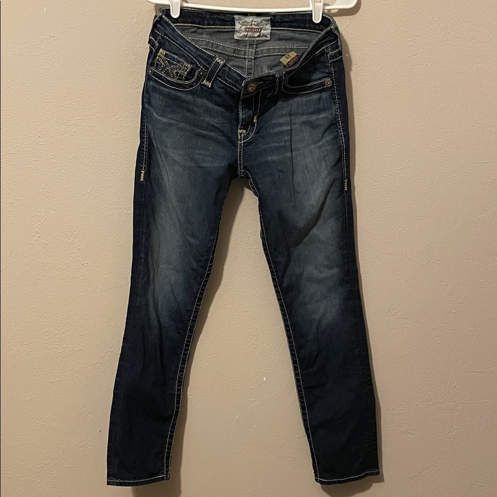 Big Star Dark Blue Skinny Jeans